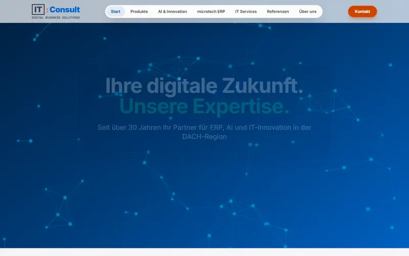 IT:Consult Website Screenshot